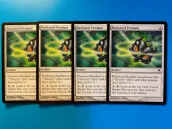 MTG 4x Darksteel Pendant # 113 Darksteel Modern Pauper Magic the Gathering x4 NM - Image 1