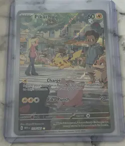 Pokemon Pikachu TCG Card 173/165 SV Scarlet & Violet 151 - Image 1