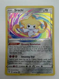 Jirachi Amazing Rare 119/185 Vivid Voltage Pokemon Card NM Holo - Image 1