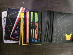 Pokemon Etb Card Sleeve Lot 151 Paldea Black White More - Image 2