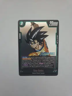 Dragon Ball ~ Fusion World ~ FP-062 Son Goku ~ promo card - English - Image 1