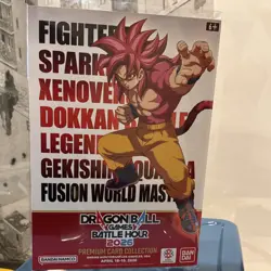 Bandai Dragon Ball Battle Hour 2026 Premium Foil Card Set 8 Goku Vegeta Broly - Image 1