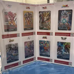 Bandai Dragon Ball Battle Hour 2026 Premium Foil Card Set 8 Goku Vegeta Broly - Image 3