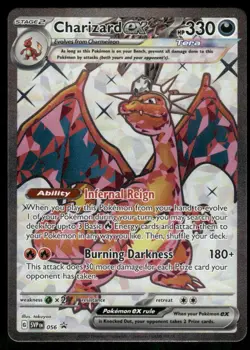 2023 Charizard ex 056 Promo Holo NM SV: Scarlet & Violet Promo Cards Pokemon - Image 1