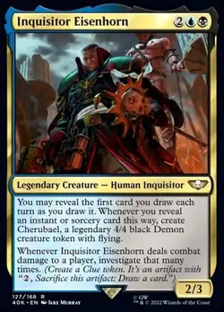 MTG Universes Beyond: Warhammer 40,000 - Inquisitor Eisenhorn - Image 1