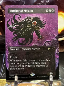 MTG | Butcher of Malakir (7072) [Secret Lair TMNT] ✨FOIL✨ - Image 1