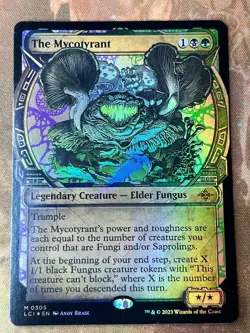 1x FOIL SHOWCASE THE MYCOTYRANT - Ixalan - MTG - Magic the Gathering - Image 1