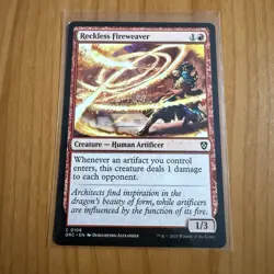 Reckless Fireweaver - N/M - Aetherdrift - Magic The Gathering MTG - Image 1