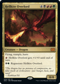 Hellkite Overlord Double Masters 2022 NM Mythic Rare CARD ABUGames - Image 1