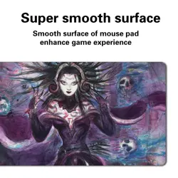 LILIANA,DREADHORDE GENERAL-Board Game MTG Playmat Games Mousepad Play Mat of TCG - Image 4