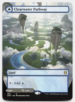 Clearwater Pathway (Borderless) Zendikar Rising Regular - Image 1