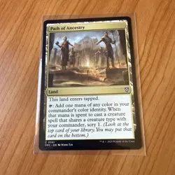 Path Of Ancestry - N/M - Aetherdrift - Magic The Gathering MTG - Image 1