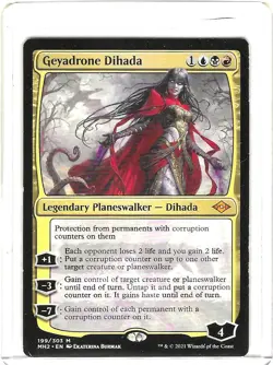 Geyadrone Dihada #199 M -NM - Magic the Gathering - Regular - MTG - Image 1