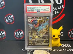 PSA 9 Greninja Ex Special Illustration Rare #132 2024 Pokemon Promo - Image 1