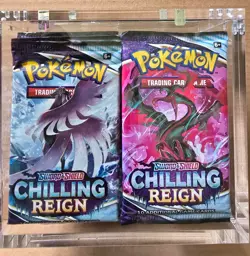 36x Pokemon Chilling Reign Booster Pack Lot Factory Sealed Box - Fast Shipping - Image 1