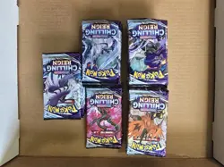 36x Pokemon Chilling Reign Booster Pack Lot Factory Sealed Box - Fast Shipping - Image 3