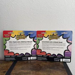 LOT OF 2 Pokemon TCG Ascended Heroes 2-Pack Blister Erika Larry FACTORY SEALED - Image 2