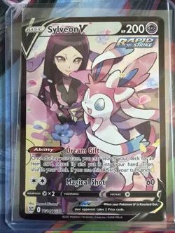 Pokemon TCG Sylveon V TG14/TG30 Swsh09: Brilliant Stars Trainer Gallery Holo - Image 1