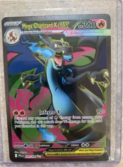 Pokemon Mega Charizard X EX 109/094 Phantasmal Flames Ultra Rare Holo Full Art … - Image 1