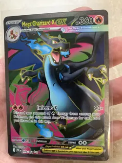 Pokemon Mega Charizard X EX 109/094 Phantasmal Flames Ultra Rare Holo Full Art … - Image 2