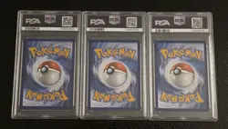 Pokemon TCG 151 Set Charmander, Charmeleon, Charizard PSA 9 - Image 2