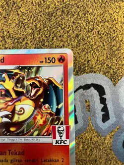 Pokemon Indonesian Charizard 181/SM-P KFC Promo Holofoil NM!! US Seller In Hand - Image 3