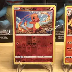 Pokemon TCG Pokemon Go Charmander Charmeleon and Charizard Evolution Set - Image 2