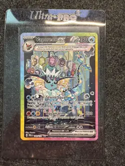 Pokemon Vaporeon ex 149/131 Special Illustration Rare Prismatic Evolutions - Image 1