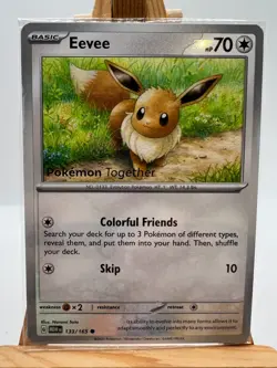 Pokemon TCG - S&V 151 - Pikachu & Eevee Pokemon Together Promo - SEALED - Image 4