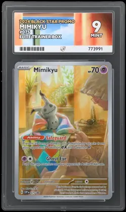 Mimikyu SVP 075 Black Star ETB Promo | Pokemon TCG | Grade 9 - Image 1