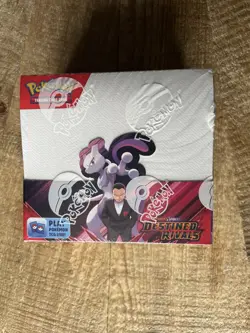 Pokemon Destined Rivals Booster Box New & Sealed some creases to box see photos - Image 1