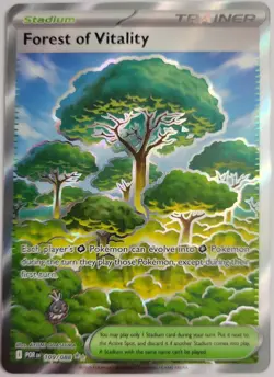 FOREST OF VITALITY 109/088 ULTRA RARE PERFECT ORDER POKEMON NEAR MINT - Image 1