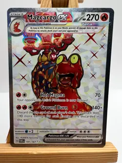 Pokemon Twilight Masquerade - 191/167 Magcargo ex - Ultra Rare - NM/M - Image 1