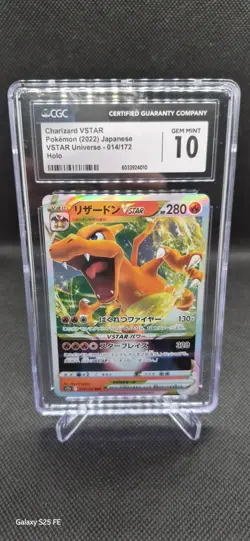 Pokemon TCG Charizard VSTAR 014/172 S12a Vstar Universe Holo GEM MINT 10 - Image 1