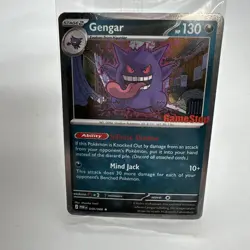Pokemon TCG Gengar GameStop Stamped Promo SWIRL #050 SEALED! - Image 4