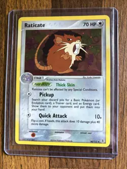 Pokemon TCG Raticate FireRed & LeafGreen 48/112 Uncommon Reverse Holo - Image 1