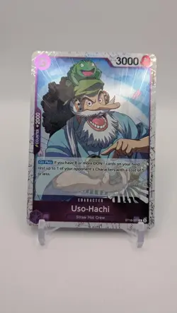 Uso-Hachi (Pirate Foil) ST18-001 Premium Booster -The Best- Vol. 2 One Piece - Image 1