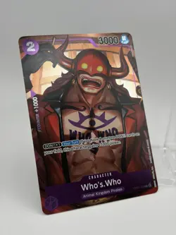 One Piece Romance Dawn Who’s Who OP01-109 UC Box Topper Alt Art English - Image 2