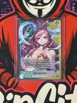 One Piece TCG Shirahoshi OP11-022 A Fist of Divine Speed Leader Alt Art NM - Image 1