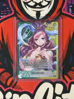 One Piece TCG Shirahoshi OP11-022 A Fist of Divine Speed Leader Alt Art NM - Image 2