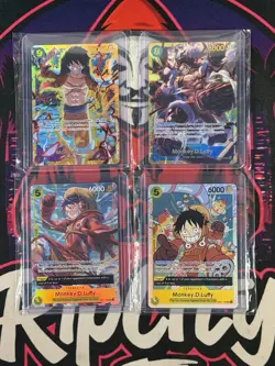 One Piece TCG - Monkey. D. Luffy Bundle - OP11 OP07 OP09 SEC / Promo / SR (NM) - Image 2