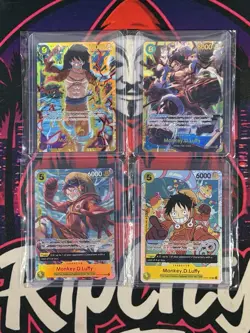 One Piece TCG - Monkey. D. Luffy Bundle - OP11 OP07 OP09 SEC / Promo / SR (NM) - Image 3