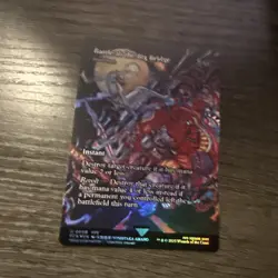 MTG Final Fantasy: Battle at the Big Bridge - Fatal Push (Showcase) (Foil) #0009 - Image 1