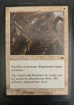 Fanatical Devotion Nemesis Regular MTG Lightly Played (4 Cards) - Image 5