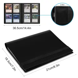 4 Pocket Card Binder for 160 Cards, Trading Card Album for TCG, Sports, MTG - Image 2