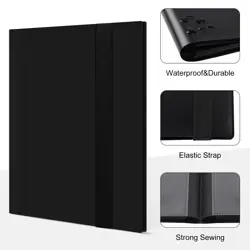 4 Pocket Card Binder for 160 Cards, Trading Card Album for TCG, Sports, MTG - Image 3