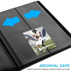 4 Pocket Card Binder for 160 Cards, Trading Card Album for TCG, Sports, MTG - Image 5