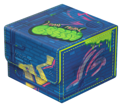 UG Deck Case Sidewinder 133+ Xenoskin MTG TMNT - Sewer Walls - Image 3