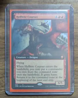 MTG Hellkite Courser Extended Art Non-Foil from Commander Legends NM - Image 2