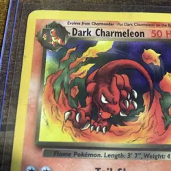 Pokemon: Dark Charmeleon 32/82 Team Rocket MP Wizards - Image 2